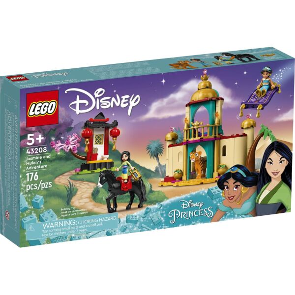 

LEGO I Disney Princess Пригоди Жасмин та Мулан (43208)