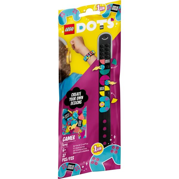 

LEGO DOTS «Геймер». Браслет з намистинами (41943)