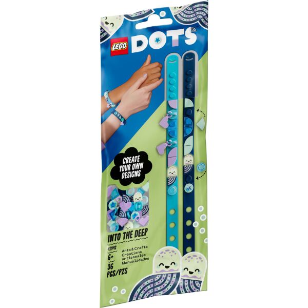 

LEGO DOTS «Підводний світ». Браслет з намистинами (41942)