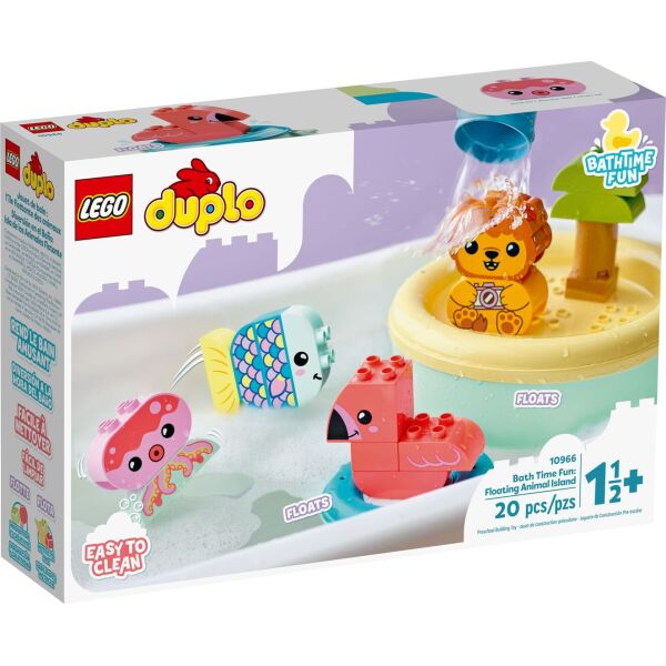 

LEGO DUPLO My First Веселе купання: Плаваючий острів із тваринами (10966)