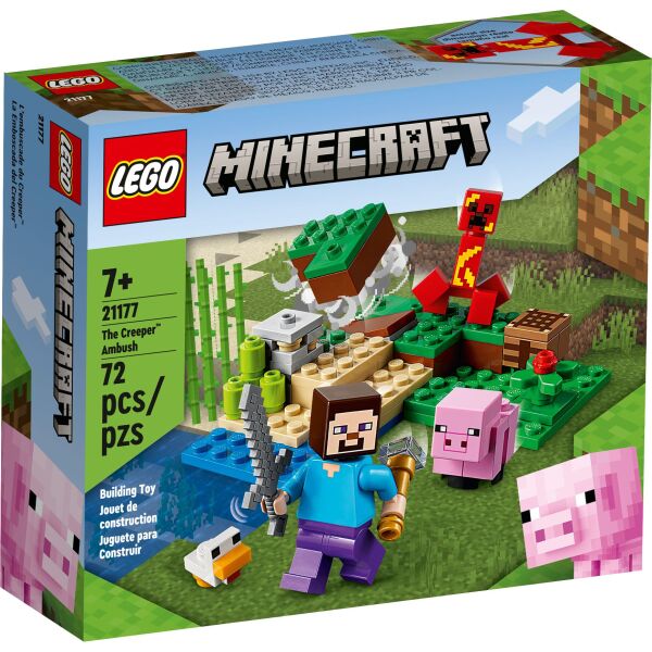 

LEGO Minecraft Пастка Кріпера (21177)