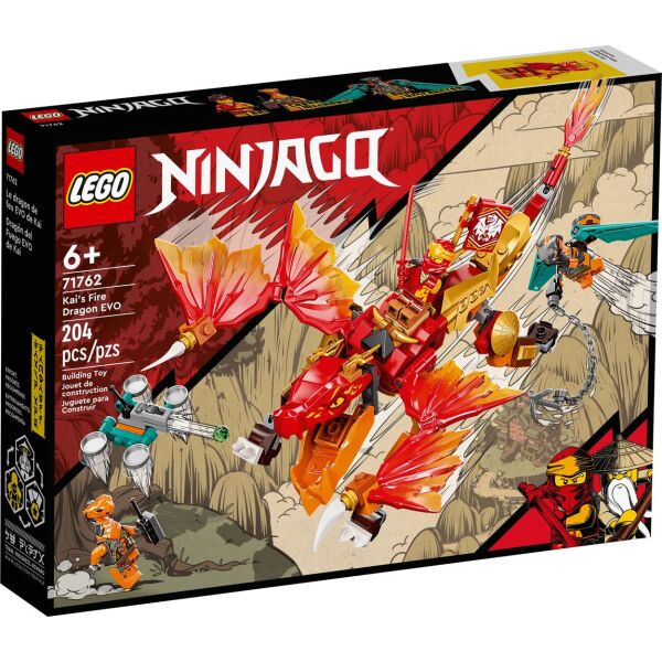 

LEGO® NINJAGO™ Огненный дракон ЭВО Кая (71762)