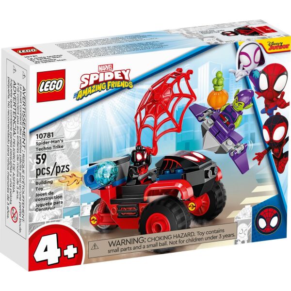 

LEGO® Super Heroes Майлз Моралес: техно-трайк Человека-Паука (10781)
