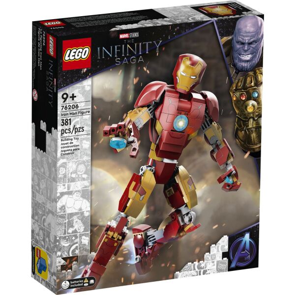 

LEGO Super Heroes Marvel Avengers Фігурка Залізної людини (76206)