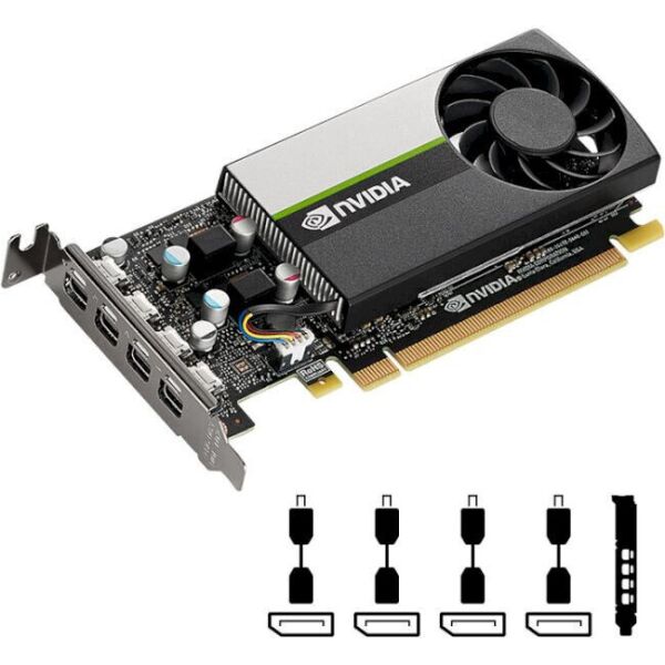 

PNY Nvidia Quadro T600 4GB 4mDP (VCNT600-SB)