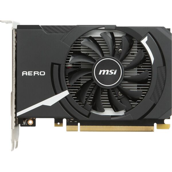 

Видеокарта MSI PCI-Ex GeForce GT 1030 Aero ITX OC 2GB DDR4 (64bit) (1189/2100) (DVI, HDMI) (GT 1030 AERO ITX 2GD4 OC)