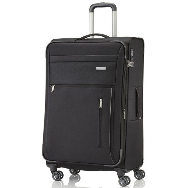 

Размер L - Чемодан на 4 колесах черный Travelite Capri 46 x 76 x 30/34 см tl089849-01