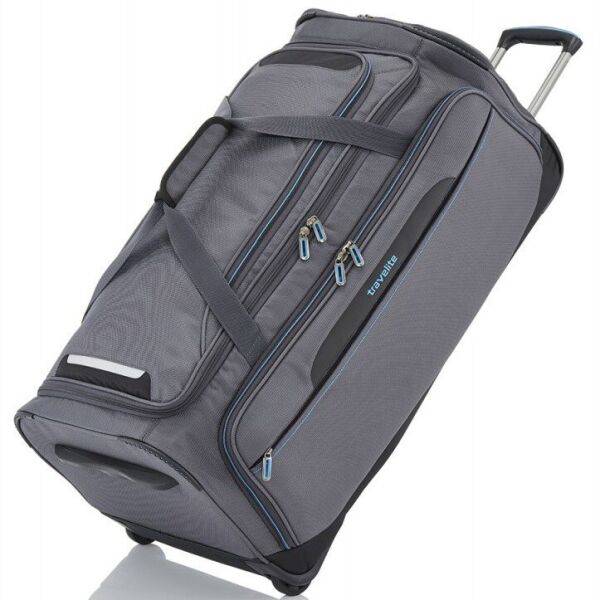 

Дорожная серая сумка на 2 колесах Travelite Crosslite TL089501-04 размер L