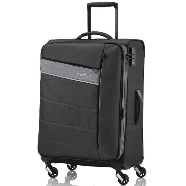 

Чемодан на 4 колесах черный Travelite Kite М 42 x 64 x 27/31 см tl089948-01