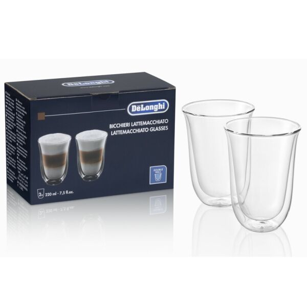 

Набор стаканов DeLonghi Latte Macchiato 220 мл
