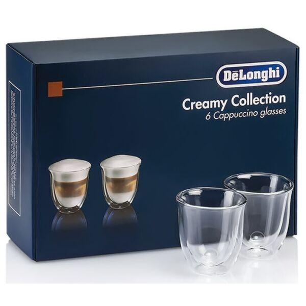 

Набор стаканов DeLonghi Cappuccino 190 мл 6шт