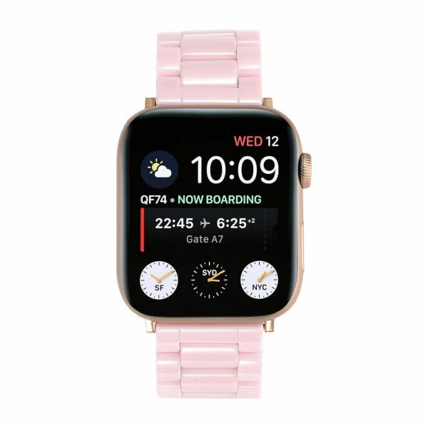 

Ремешок керамический для Apple Watch Ceramic Band 38/40mm Pink розовый