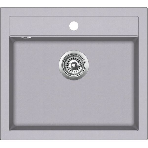 

Кухонная мойка Aquasanita Quadro SQQ100W Alumetallic 202 Алюметаллик