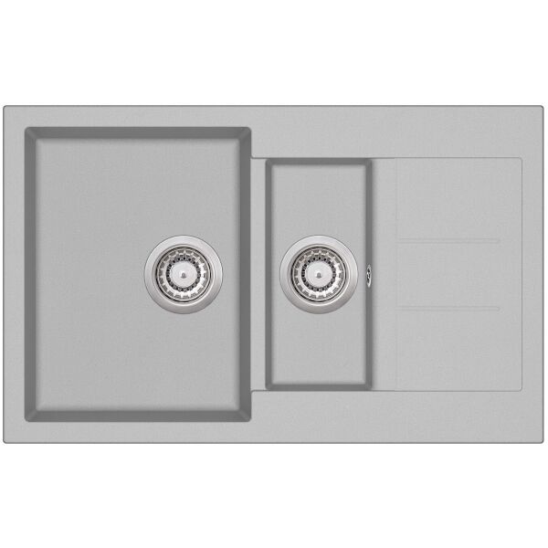 

Кухонная мойка Aquasanita Tesa SQT151W Argent 220 Серый