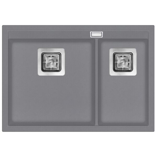 

Кухонная мойка Aquasanita Delicia SQD150W Alumetallic 202 Алюметаллик