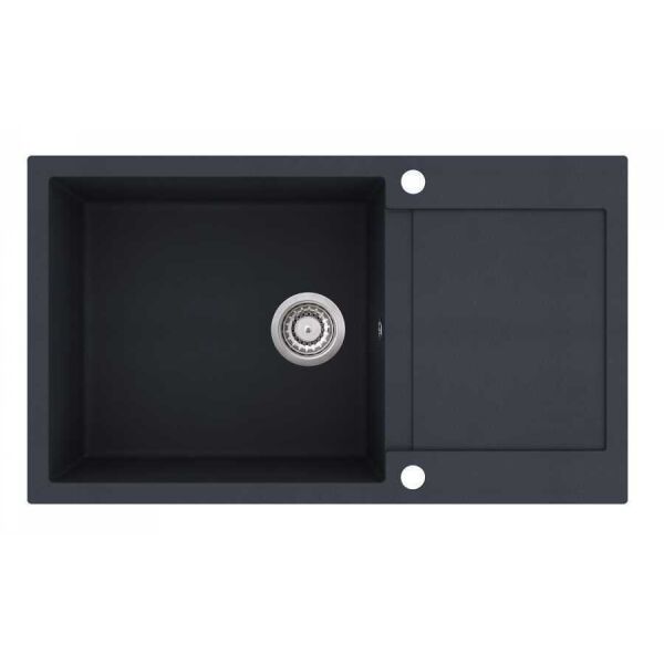 

Кухонная мойка Aquasanita Tesa SQT104AWP Graphite 222 Графит