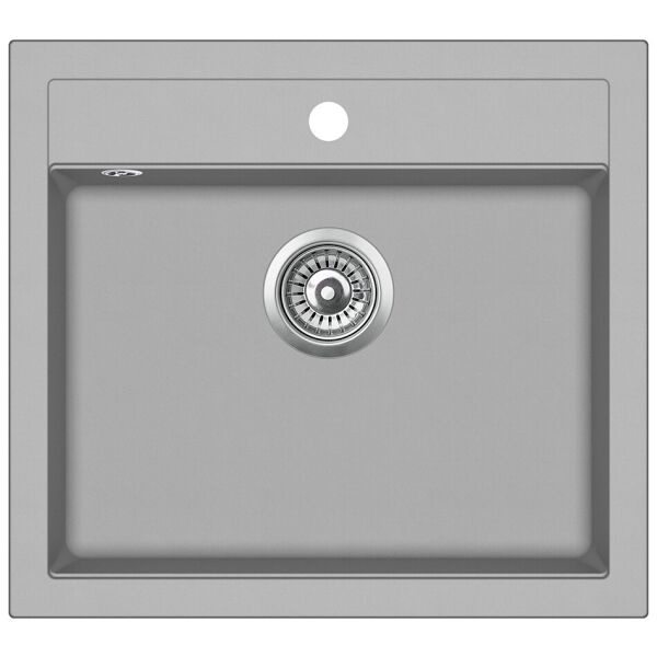 

Кухонная мойка Aquasanita Quadro SQQ100W Argent 220 Серый