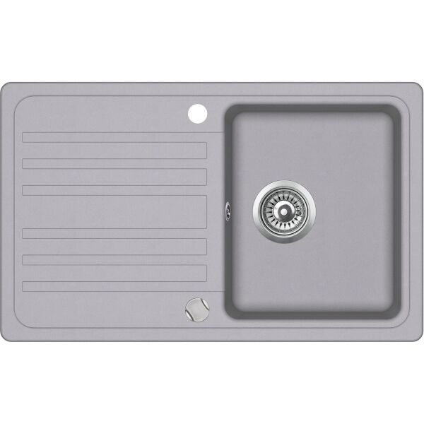 

Кухонная мойка Aquasanita Notus SQ101AW Alumetallic 202 Алюметаллик