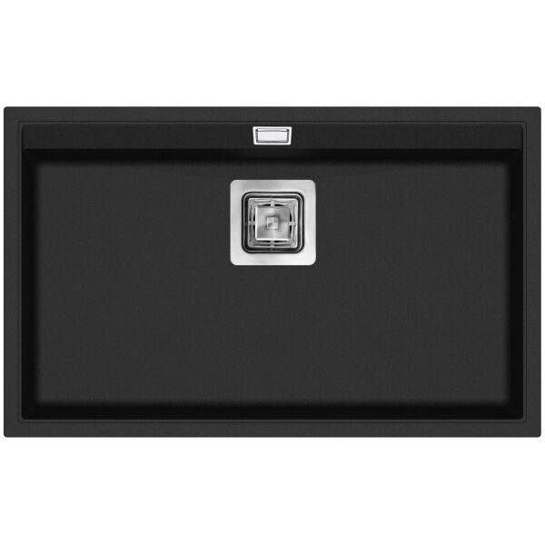 

Кухонная мойка Aquasanita Delicia SQD101W Black Metallic 601 Черный
