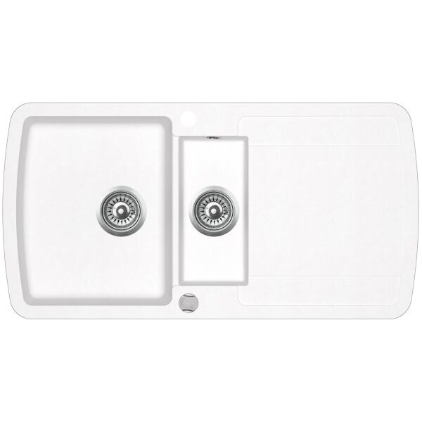 

Кухонная мойка Aquasanita Lira SQL151AW Alba 710 Белый