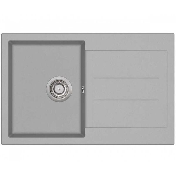 

Кухонная мойка Aquasanita Tesa SQT101W Light Grey 221 Светло-серый