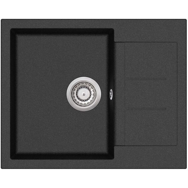 

Кухонная мойка Aquasanita Tesa SQT102W Black Metallic 601 Черный