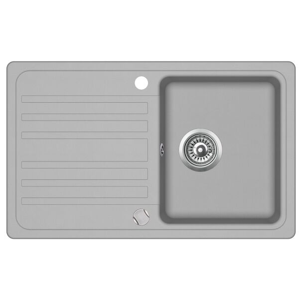 

Кухонная мойка Aquasanita Notus SQ101AW Argent 220 Серый