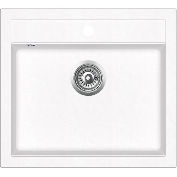 

Кухонная мойка Aquasanita Quadro SQQ100W Alba 710 Белый