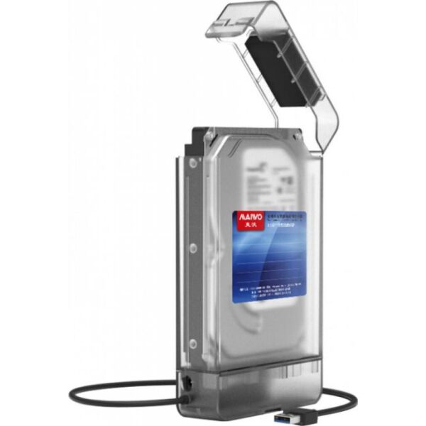 

Карман внешний Maiwo K104A USB 3.0 - SATA III, с блоком питания 12В/2А (K10435)