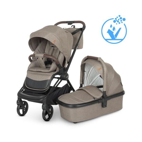 

Коляска универсальная 2в1 EL CAMINO ME 1091-B PERSONA Beige
