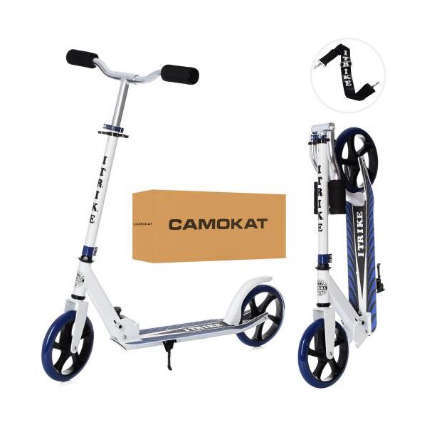 

Детский двухколесный самокат iTrike SR 2-010-10-W-BL