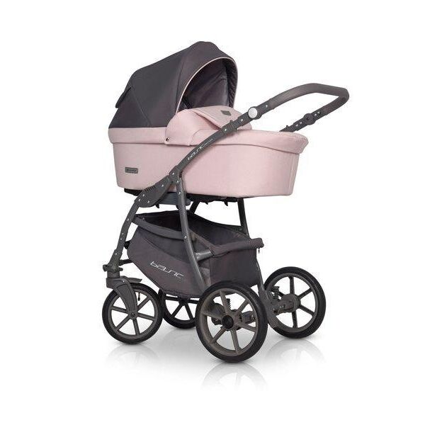 

Коляска 2 в 1 Riko Basic Pastel 03 Powder Pink