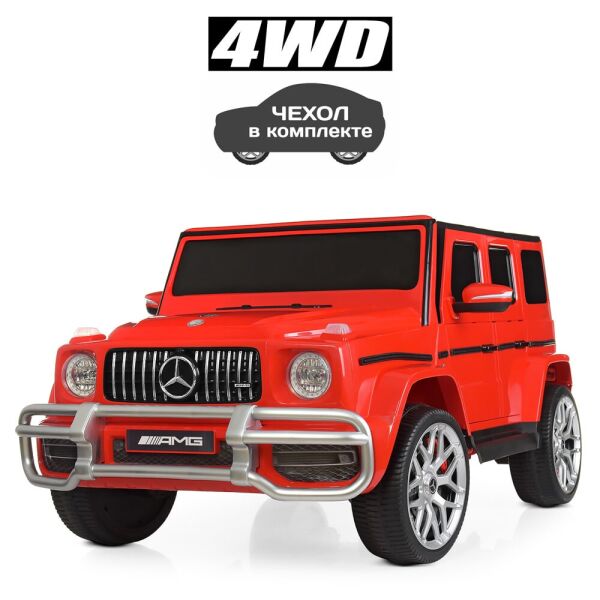

Двухместный детский электромобиль BAMBI M 4259 EBLR-3, красный