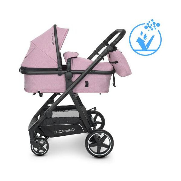 

Коляска детская 2в1 EL CAMINO ME 1069 ALLIANCE Denim Ash Pink