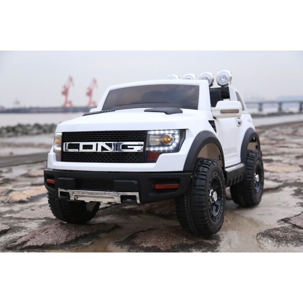 

Детский электромобиль T-7819 EVA WHITE, Ford Long, мягкие колеса