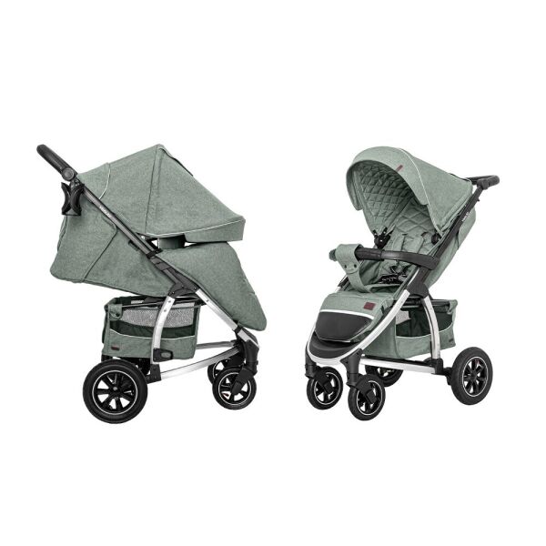 

Детская прогулочная коляска Carrello Vista (Каррелло Виста) CRL-5511 Olive Green, лен (6900085002583) Цвет Зеленый