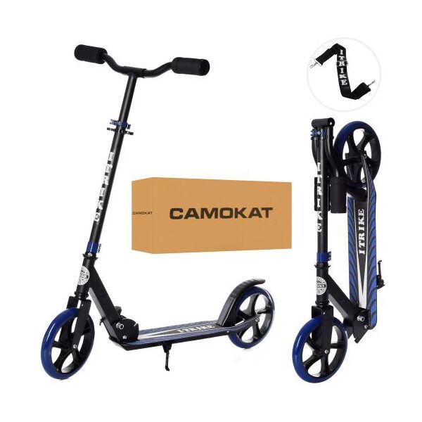 

Детский двухколесный самокат iTrike SR 2-010-10-B-BL