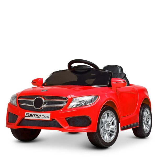 

Детский электромобиль BAMBI M 2772 EBLR-3, Mercedes, кожаное сиденье, красный