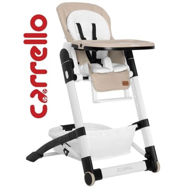 

Детский стульчик для кормления Carrello Apricus (Каррелло Априкус) CRL-14201 Powdery Beige