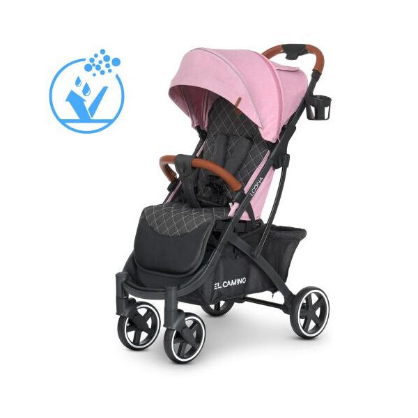 

Коляска детская EL CAMINO ME 1090L LOONA Pink