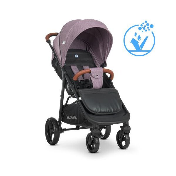 

Коляска детская EL CAMINO ME 1024L X4 Shadow Pink