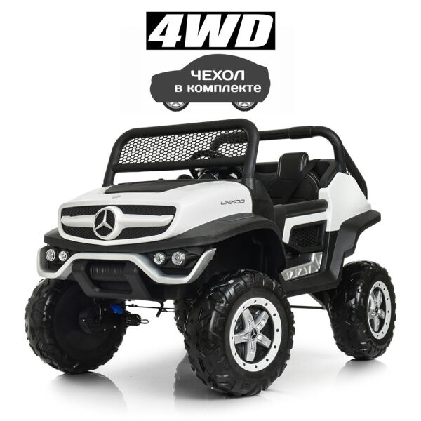 

Детский электромобиль BAMBI M 4133 EBLR-1 Mercedes, кожаное сиденье