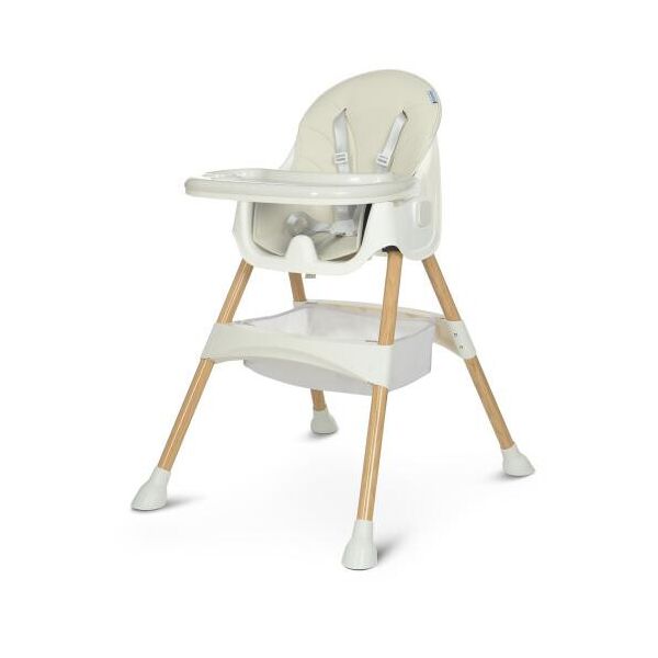 

Стульчик для кормления BAMBI M 4136-2 White Wood