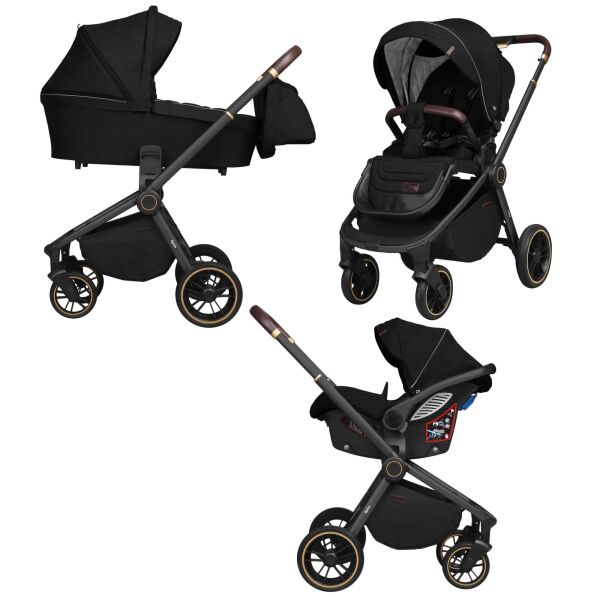 

Детская универсальная коляска 3 в 1 Carrello Epica (Каррелло Эпика) CRL-8511/1 (3in1) Space Black Цвет Черный