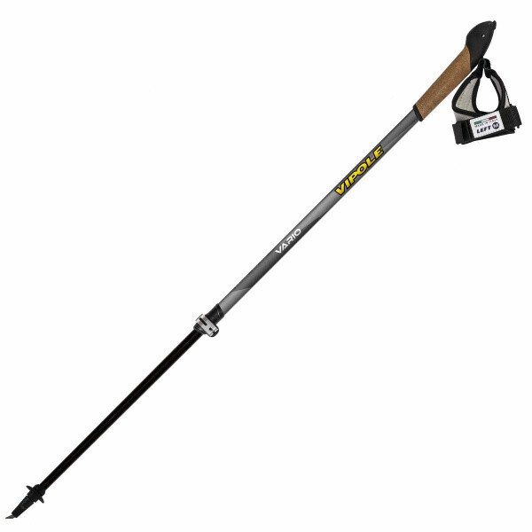 

Палки для скандинавской ходьбы Vipole Vario Top-Click QL K.T. Dark DLX (S18 56)
