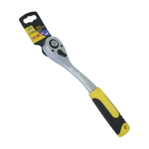 

Ключ-трещотка 1/2" 72 зуба PROFI с подвеской СТАЛЬ (70137)