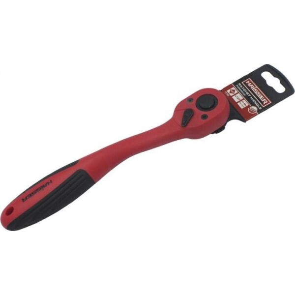 

Ручка-трещотка 1/2" 72 зуба пласт.корпус HAISSER (70166)