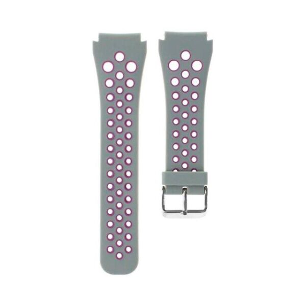 

Силиконовый перфорированный ремешок Watchbands для Samsung Galaxy Watch 3 45mm - фиолетовый (WB008PURPLE-2021-3)