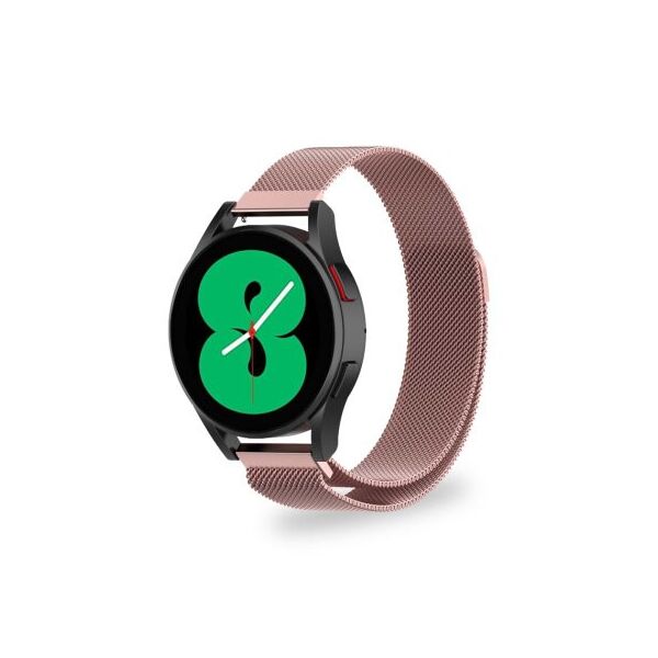 

Металлический ремешок Watchbands Milanese Loop для Samsung Galaxy Watch 4 Classic 46mm - розовый / ширина крепления 20мм (WB00S4MMILANESE1446)