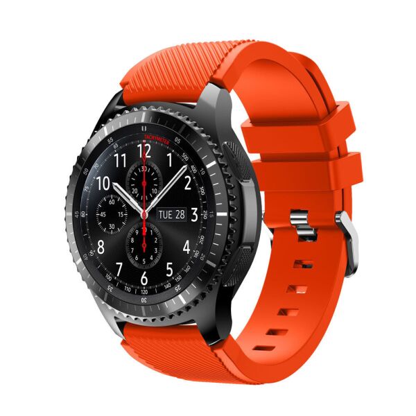 

Силиконовый браслет L 22мм для Samsung Galaxy Watch 3 45mm - оранжевый (ORANGE345)